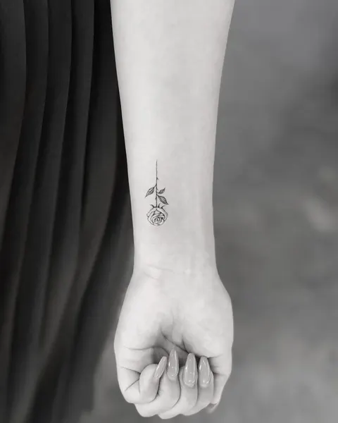 Flower, Lettering