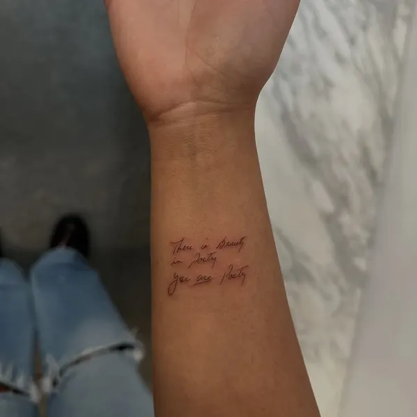 Lettering
