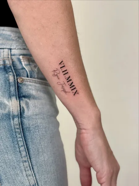 Lettering, Flower