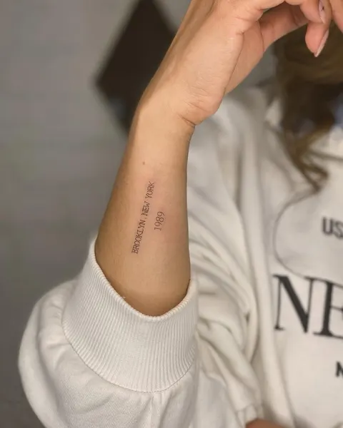 Lettering, Mini