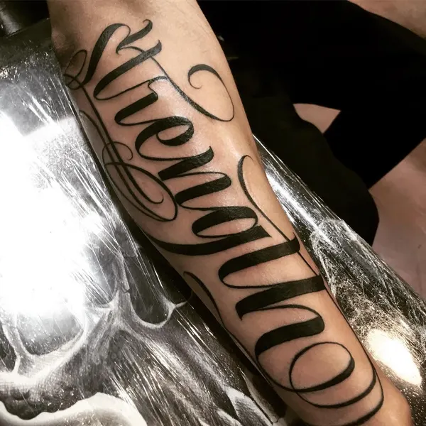 Lettering