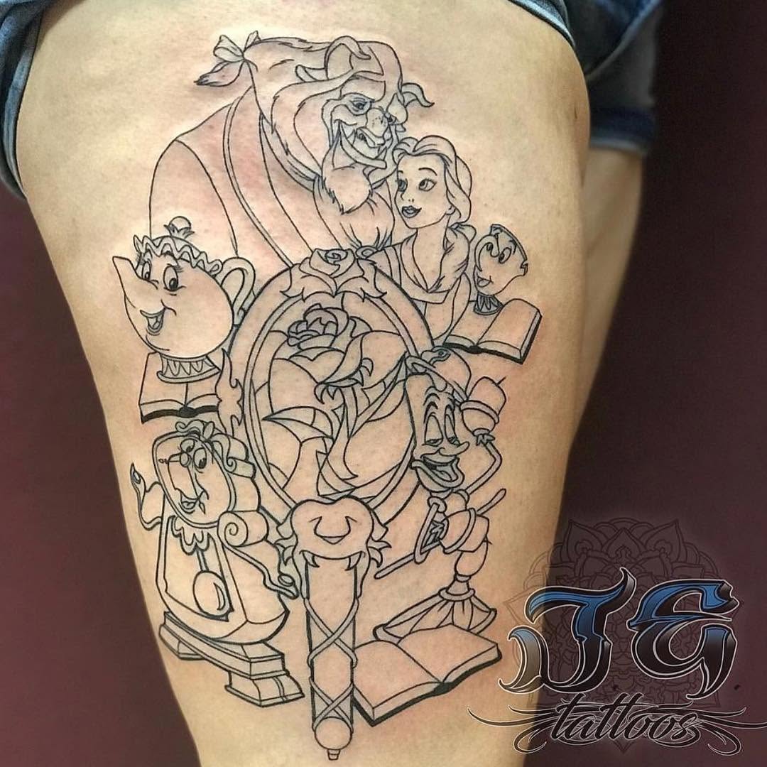 Game Face Tattoo