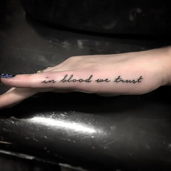 Lettering