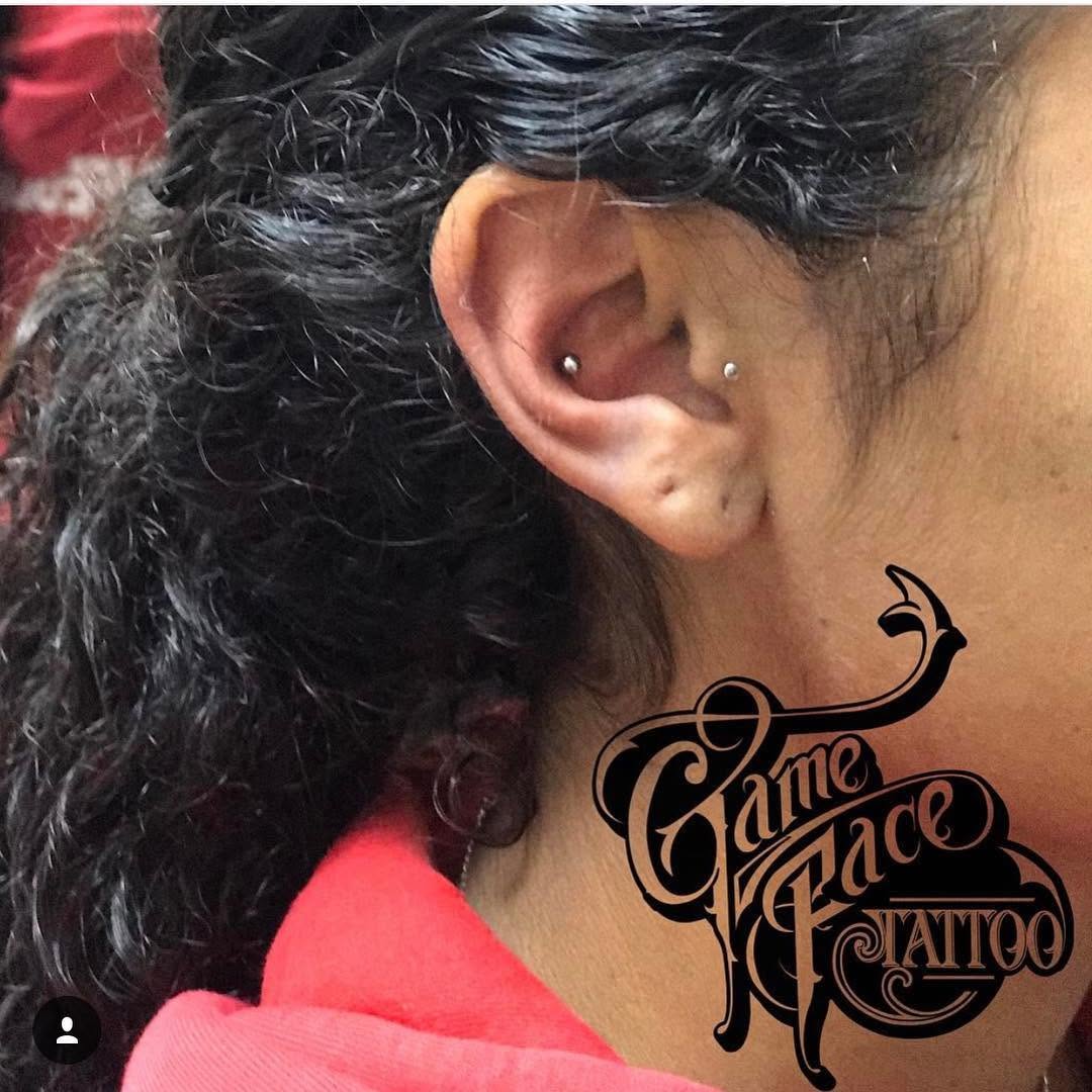 Game Face Tattoo