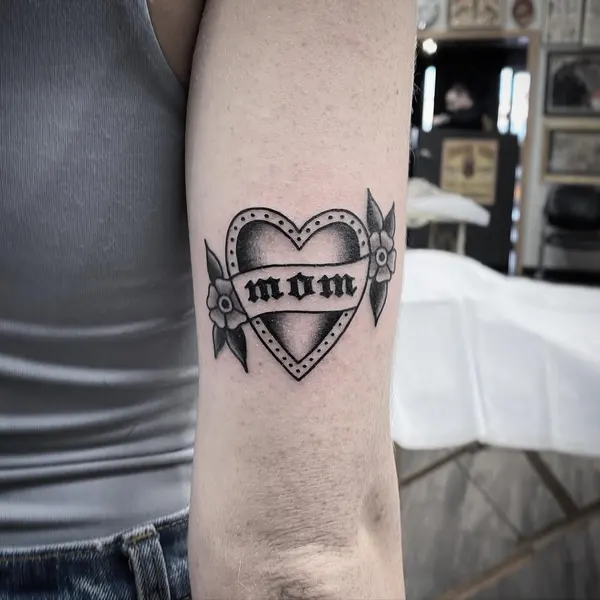 Flower, Rose, Lettering