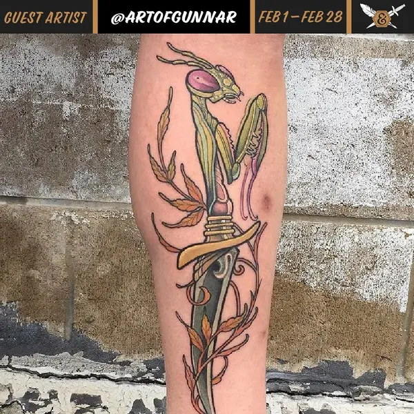 Ink and Dagger Tattoo