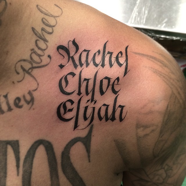Lettering