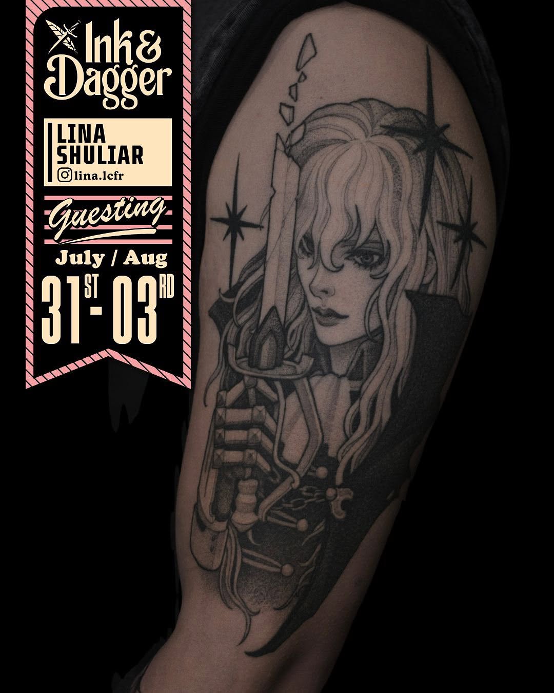 Ink and Dagger Tattoo