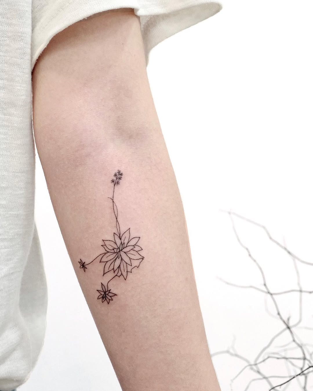 Lettering, Flower