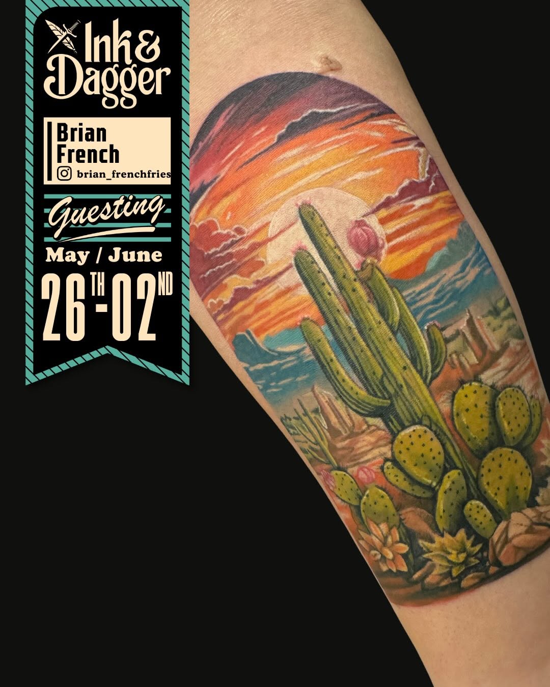 Ink and Dagger Tattoo