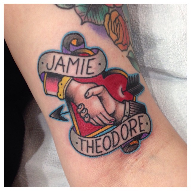 Flower, Rose, Lettering