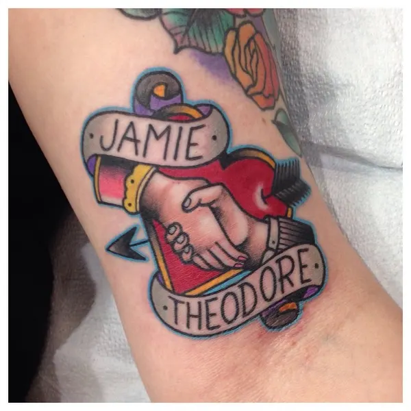 Flower, Rose, Lettering