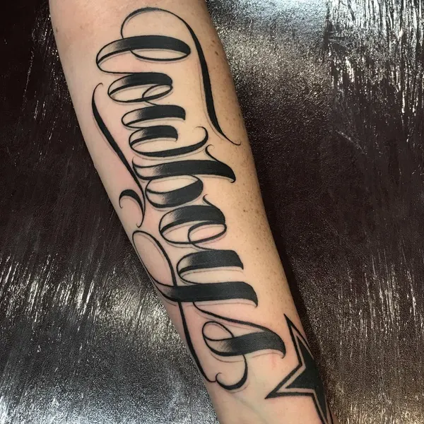 Lettering