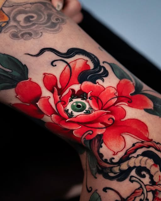 Flower, Dragon