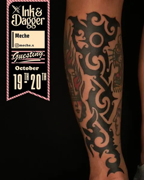Ink and Dagger Tattoo