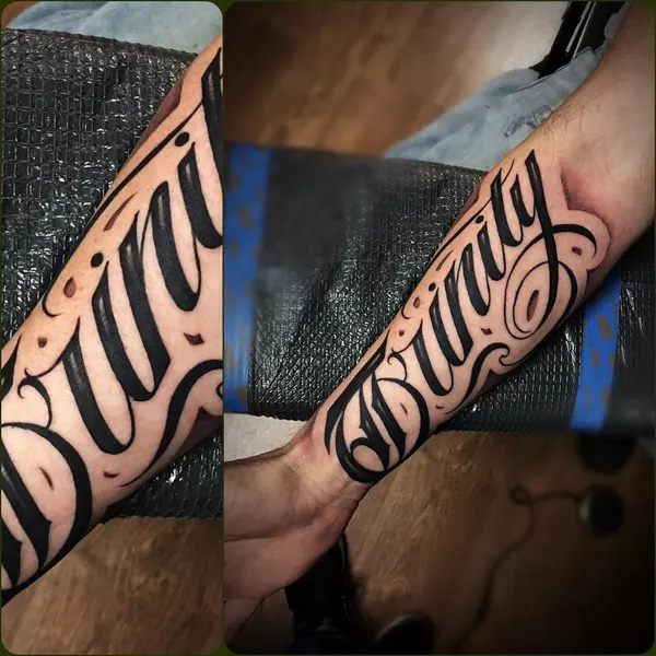Lettering