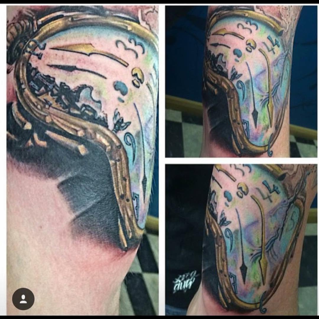 Game Face Tattoo