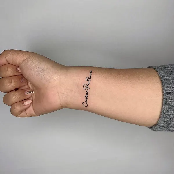 Lettering