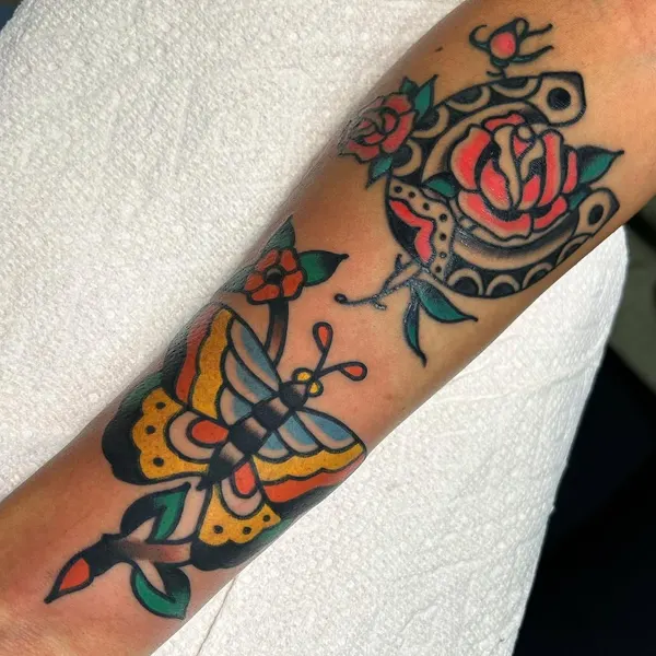Flower, Animal, Nature, Rose
