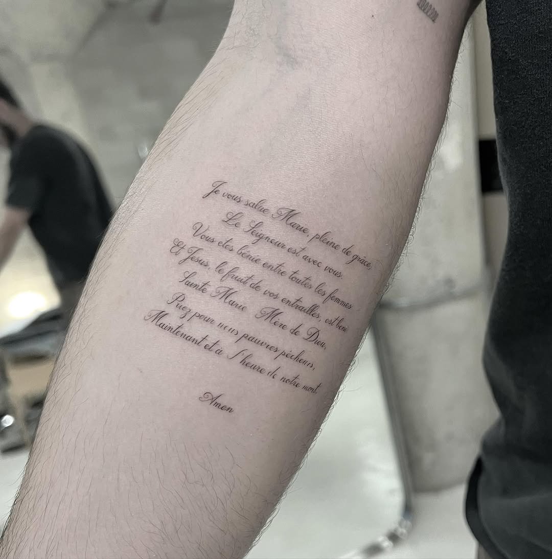 Lettering