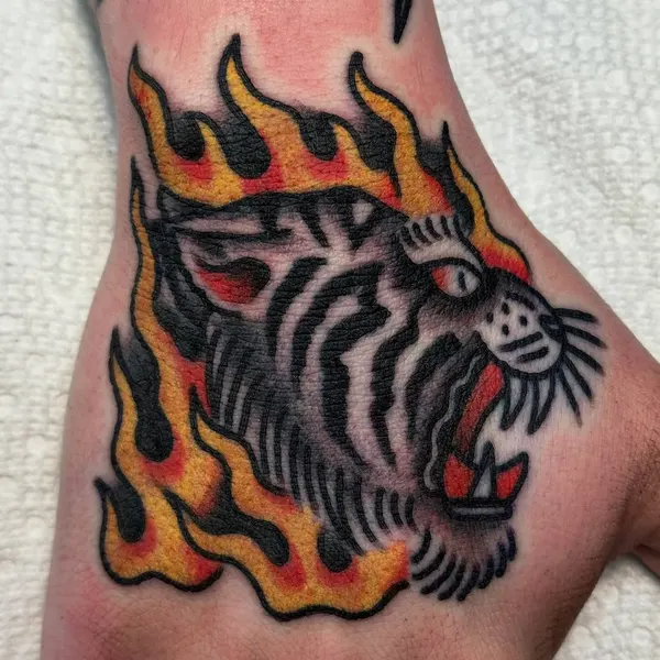 불, Tiger, 불꽃