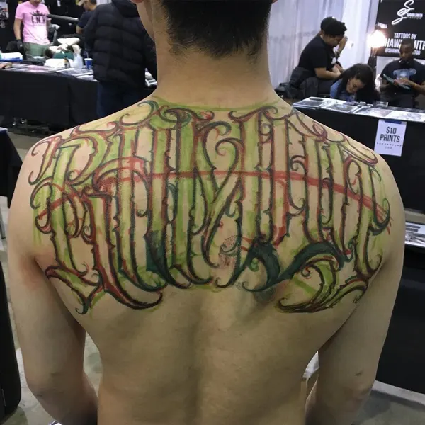 Lettering