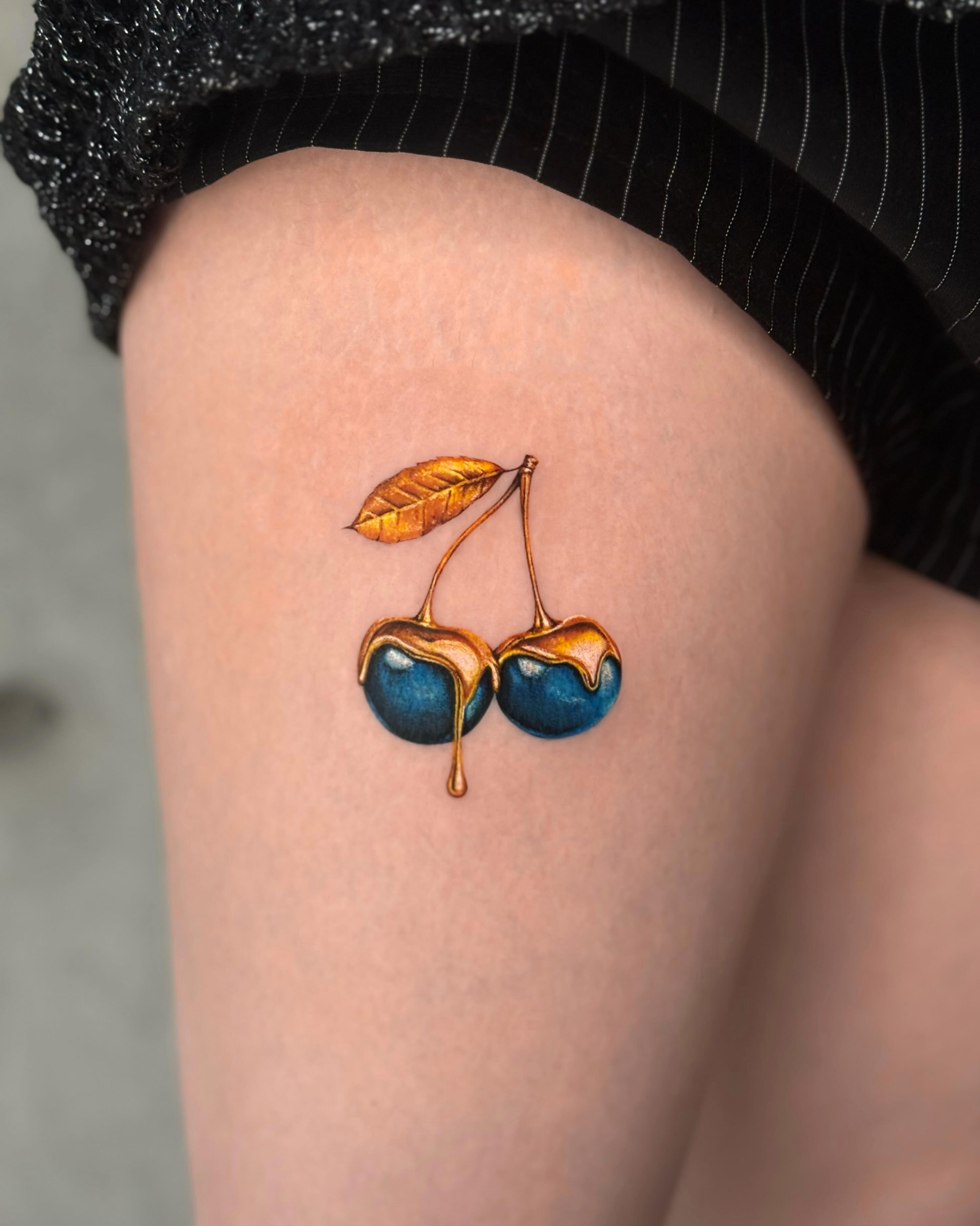 Flower, 체리, 딸기