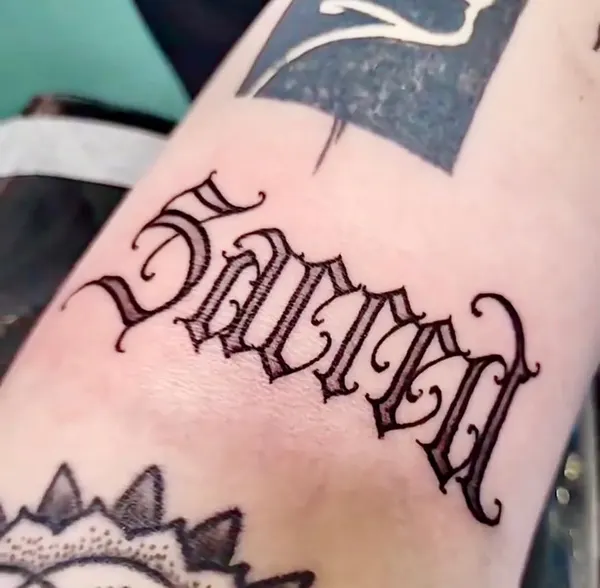 Lettering