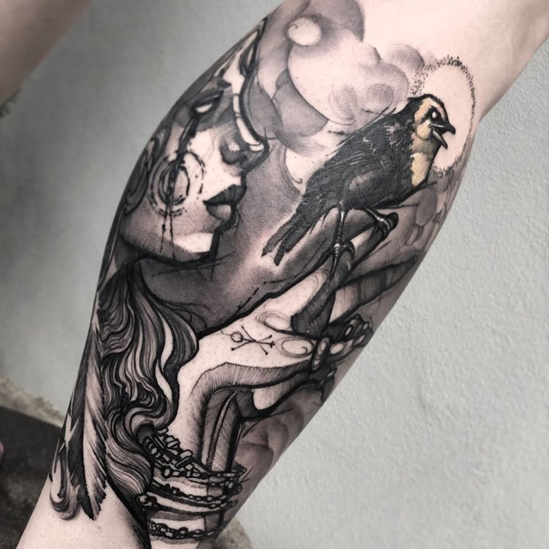 Ink and Dagger Tattoo