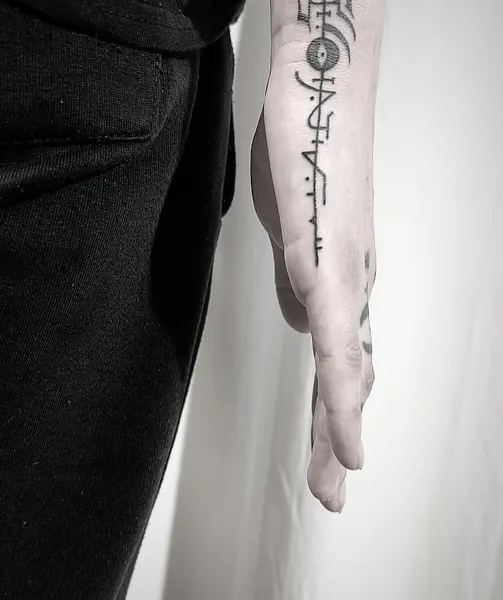 Lettering, Flower