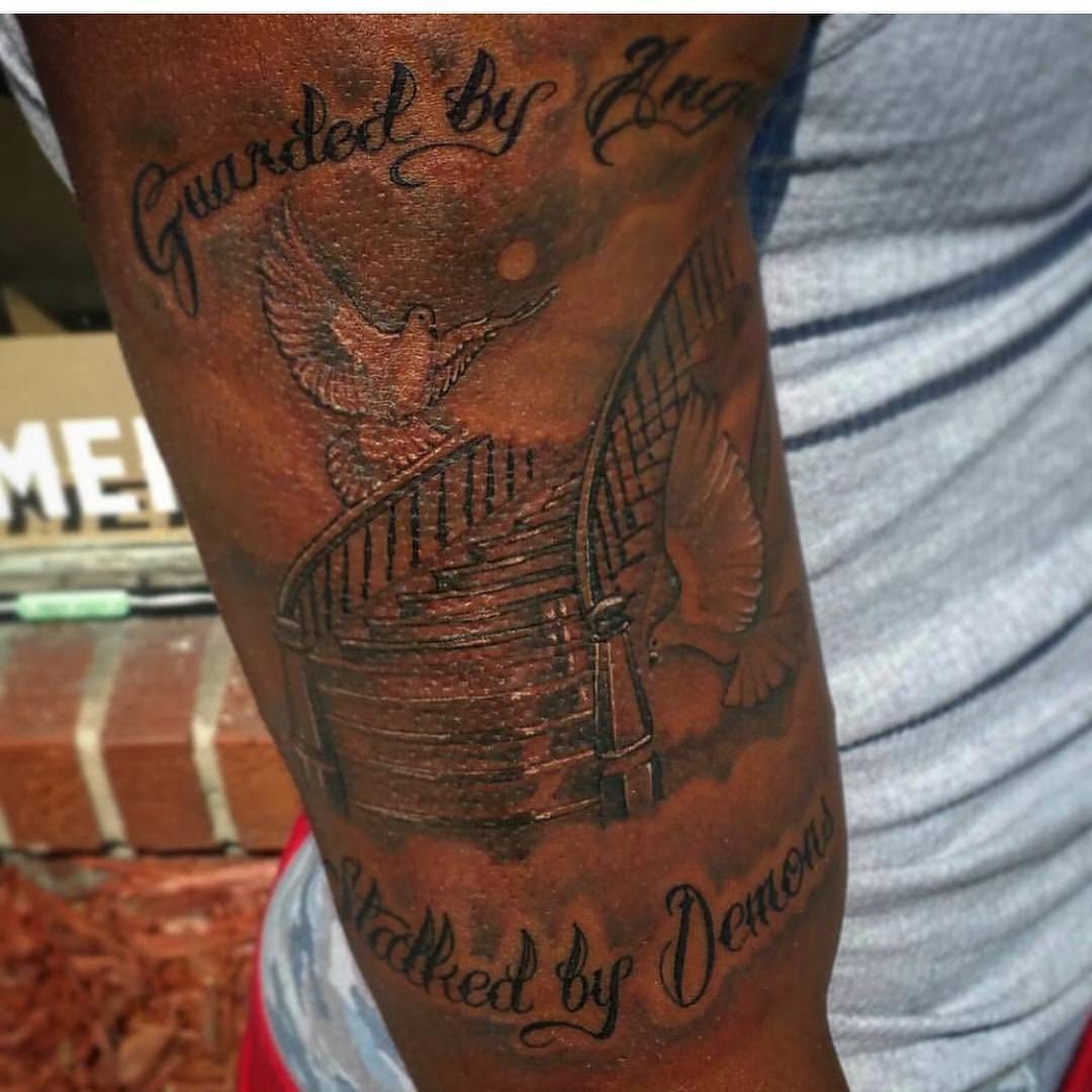 Game Face Tattoo