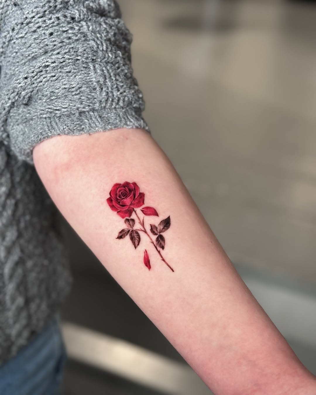 Flower, Lettering, Rose