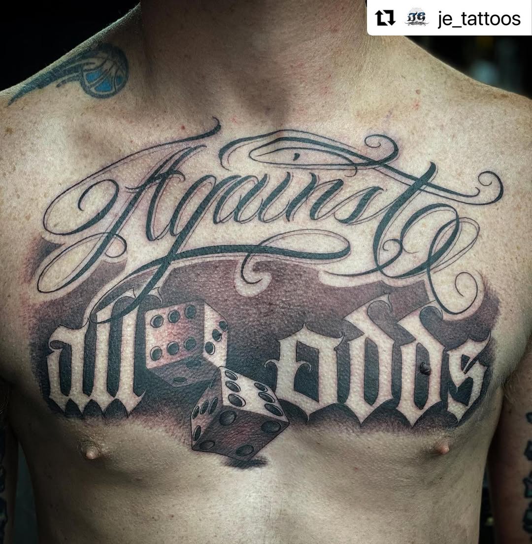 Game Face Tattoo