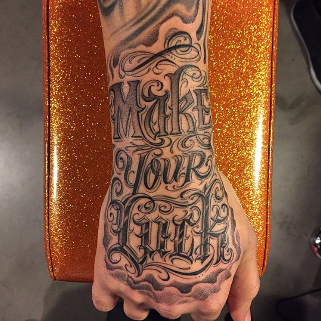 Lettering