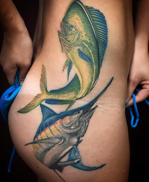 Game Face Tattoo