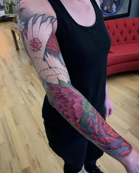Flower, Rose, Dragon