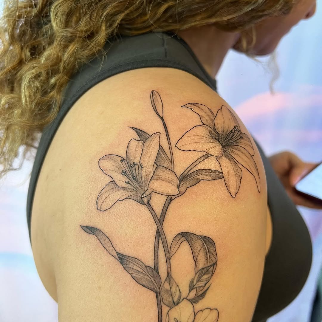 백합, Flower