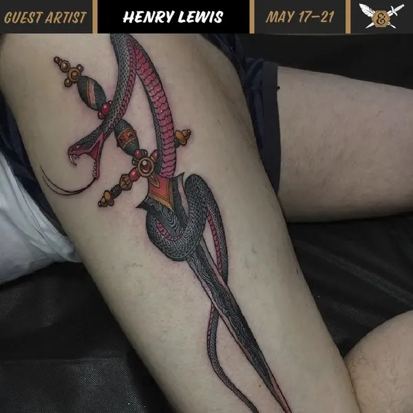 Ink and Dagger Tattoo