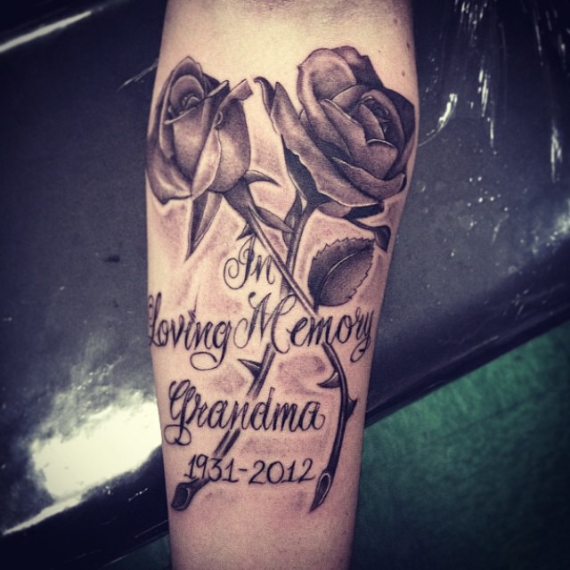 Flower, Rose, Lettering