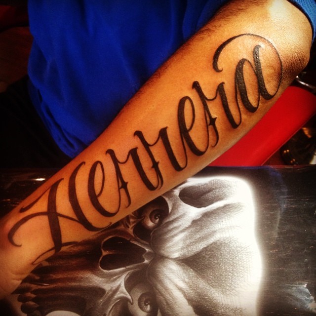 Lettering