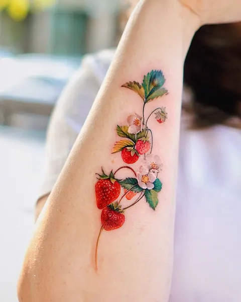 Flower, 딸기