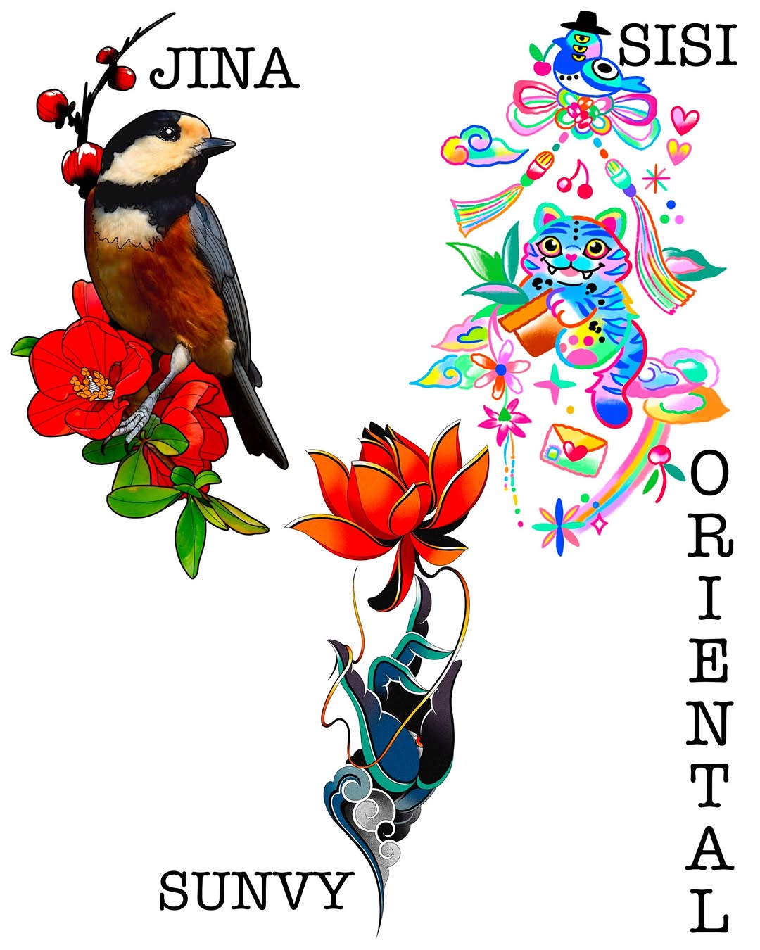 Flower, Animal