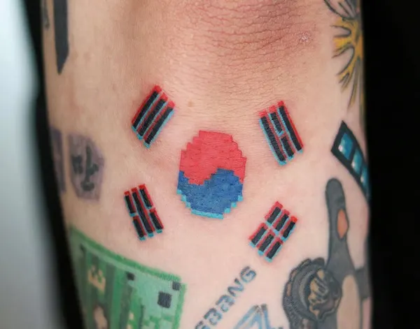부채, 한국, 한국 장식, 패치워크