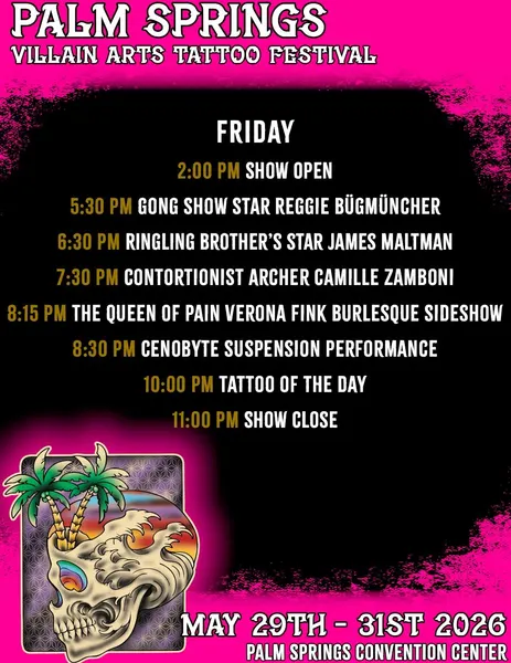 Villain Arts Tattoo Convention