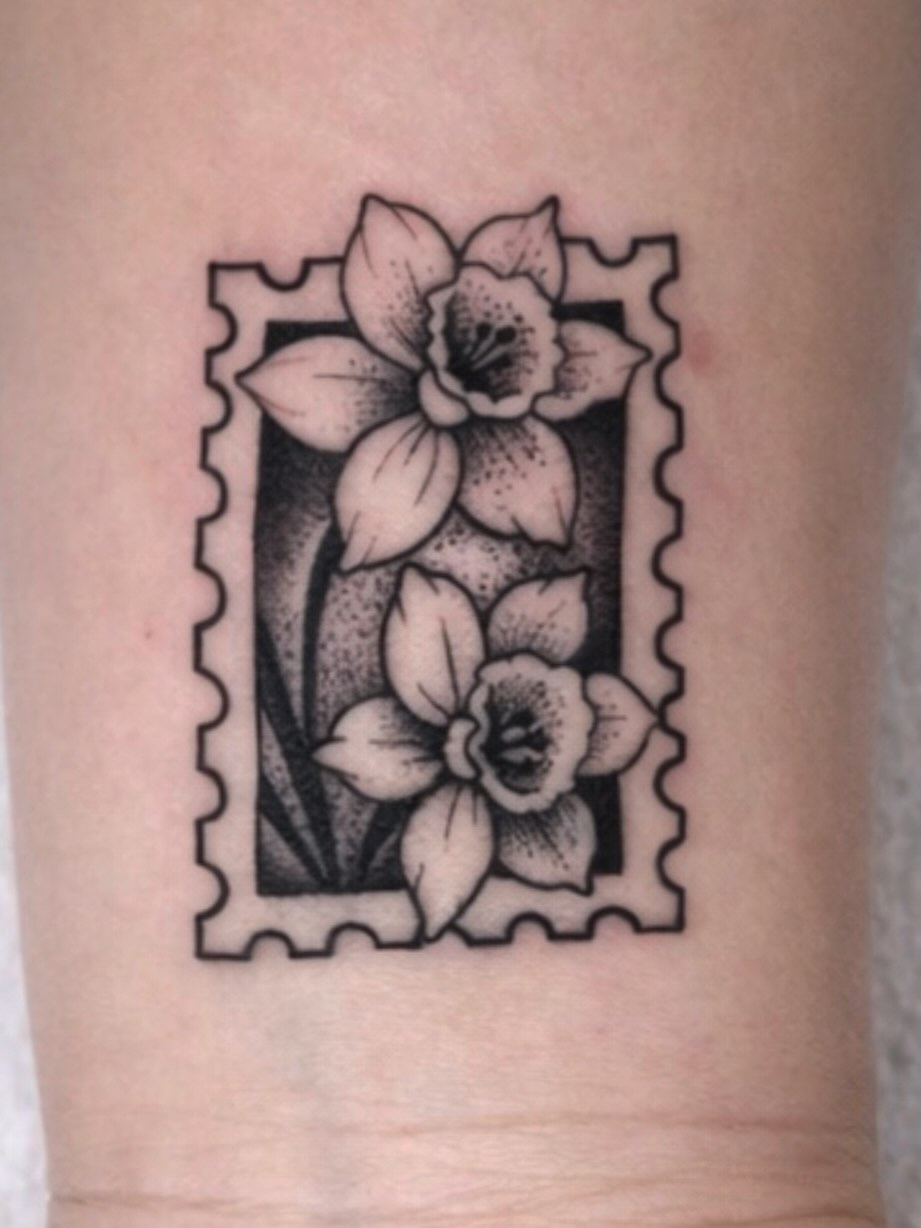 Flower, Rose, Lettering