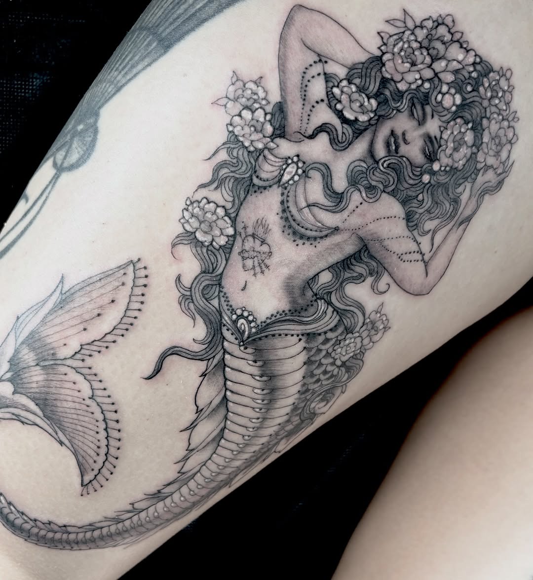 Dragon, 세이렌, 인어