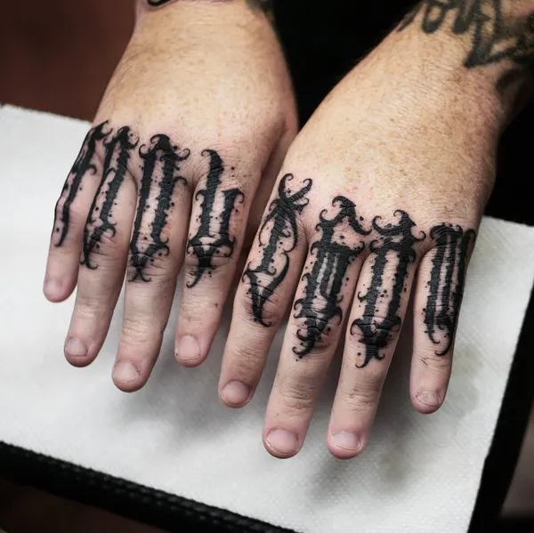 Lettering