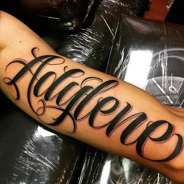 Lettering