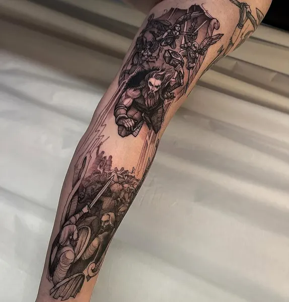 Ink and Dagger Tattoo