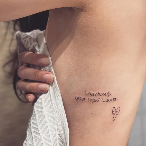 Lettering